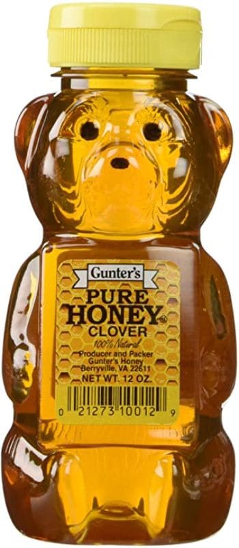Jar of honey.