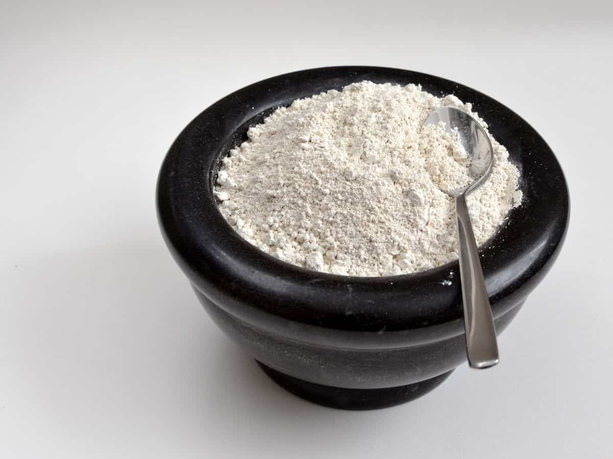 Bowl of Diatomaceous Earth.