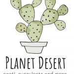 Planet desert logo