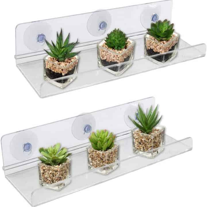 Suction Cup Window Shelves